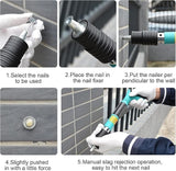 Fastner Steel Nail Gun Tool | Mini Nail Fixation Tool & Accessories with 20 Nails
