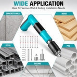 Fastner Steel Nail Gun Tool | Mini Nail Fixation Tool & Accessories with 20 Nails